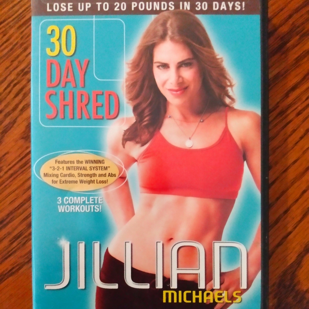 Jillian Michael's 30 Day Shred workout dvd